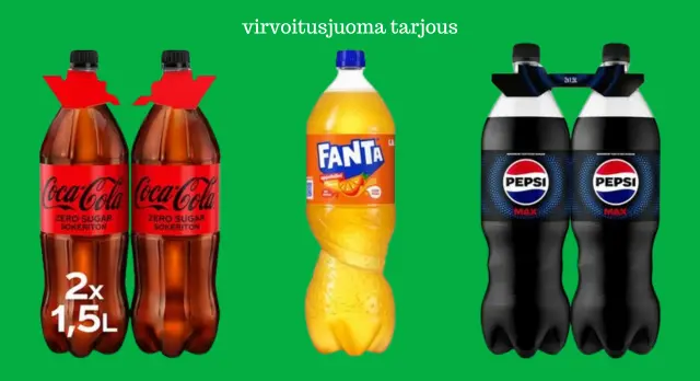 virvoitusjuoma tarjous