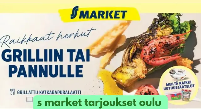 S-market oulu tarjoukset